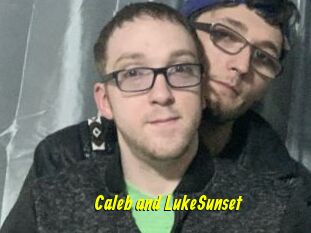 Caleb_and_LukeSunset