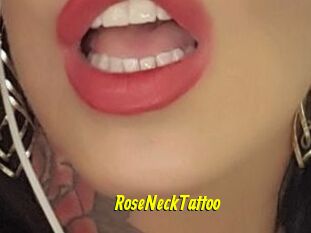 RoseNeckTattoo